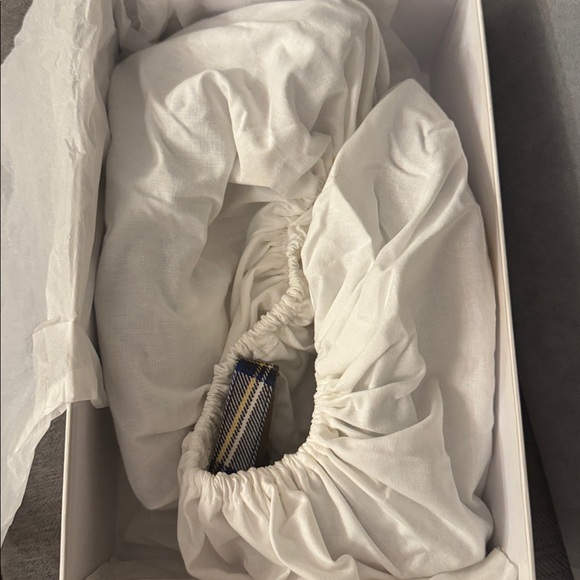 Maison Martin Margiela Plaid Ankle Strap Heels - Picture 8 of 9